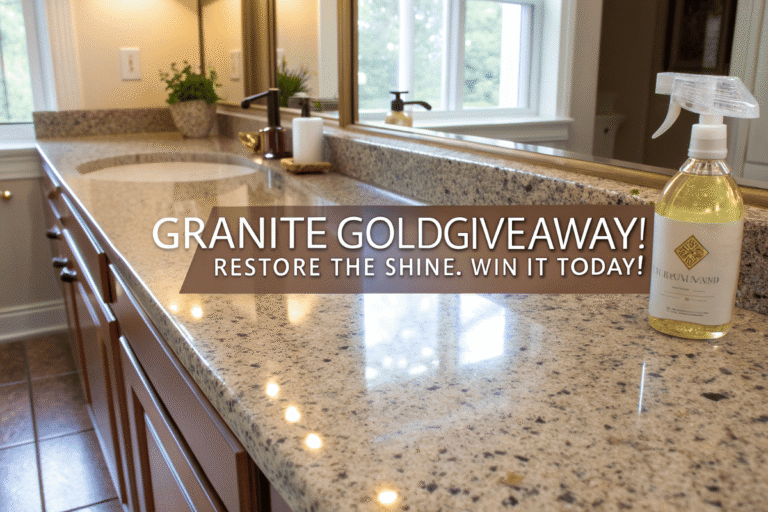 Giveaway: Finding A Great Cleaner For Your Granite Is Like Finding Gold… Granite Gold! (US and Canada, Ends 7/9) « Kelly's Lucky YouKelly's Lucky You