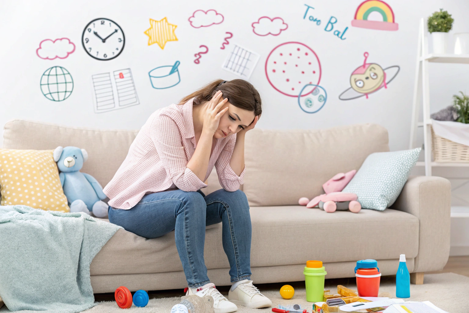 how to explain mom burnout to husband