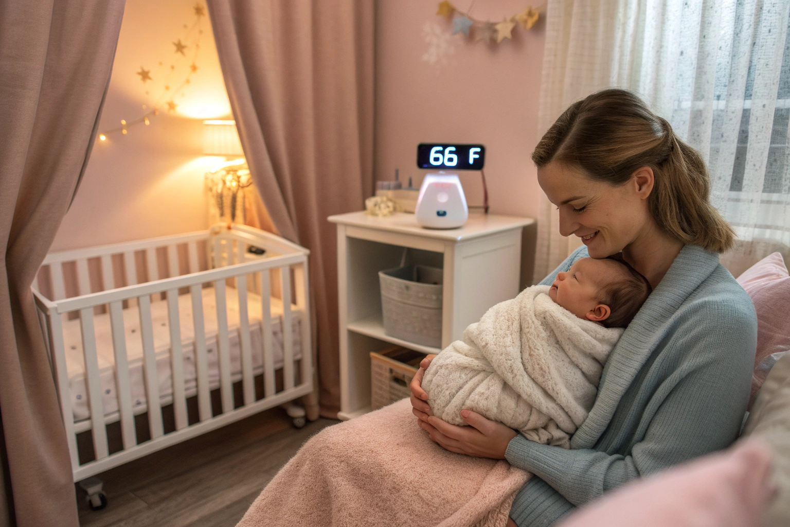 Transition from contact napping to crib with ease